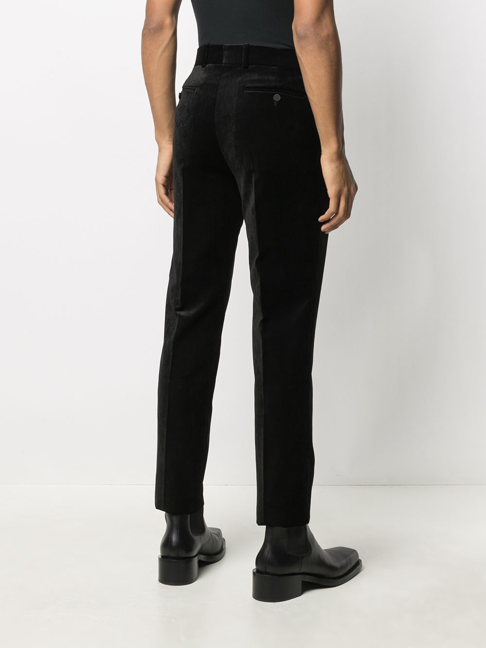 Alexander McQueen Velvet Tailored Trousers - Farfetch