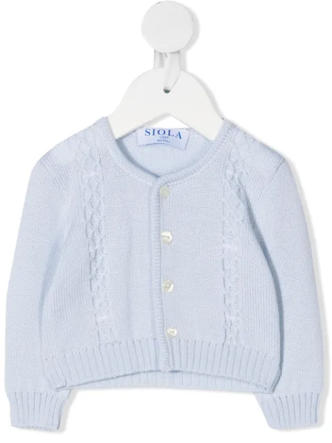 Siola Cardigan mit Zopfmuster