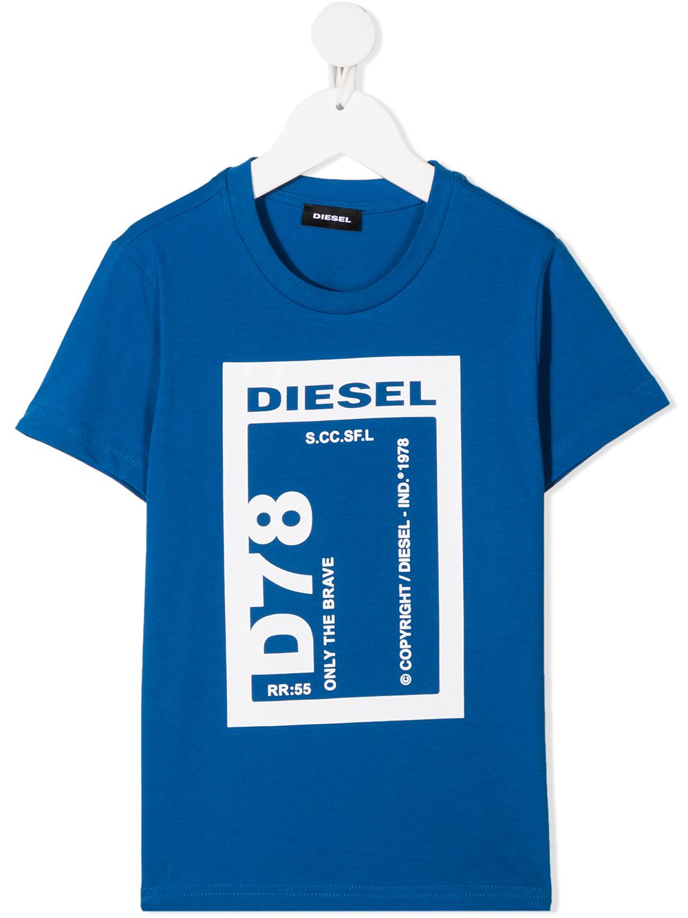 фото Diesel kids футболка с логотипом