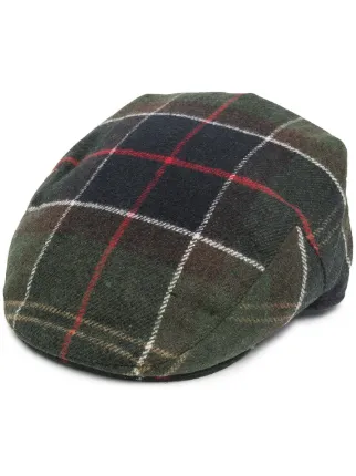 Checked flat cap Outlet