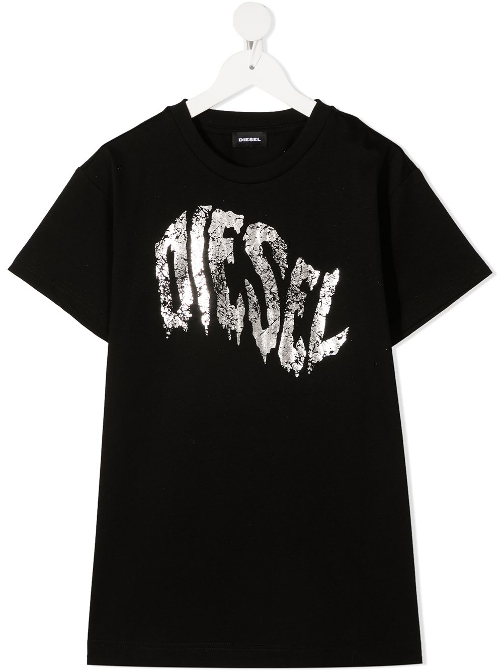 фото Diesel kids платье-футболка с логотипом