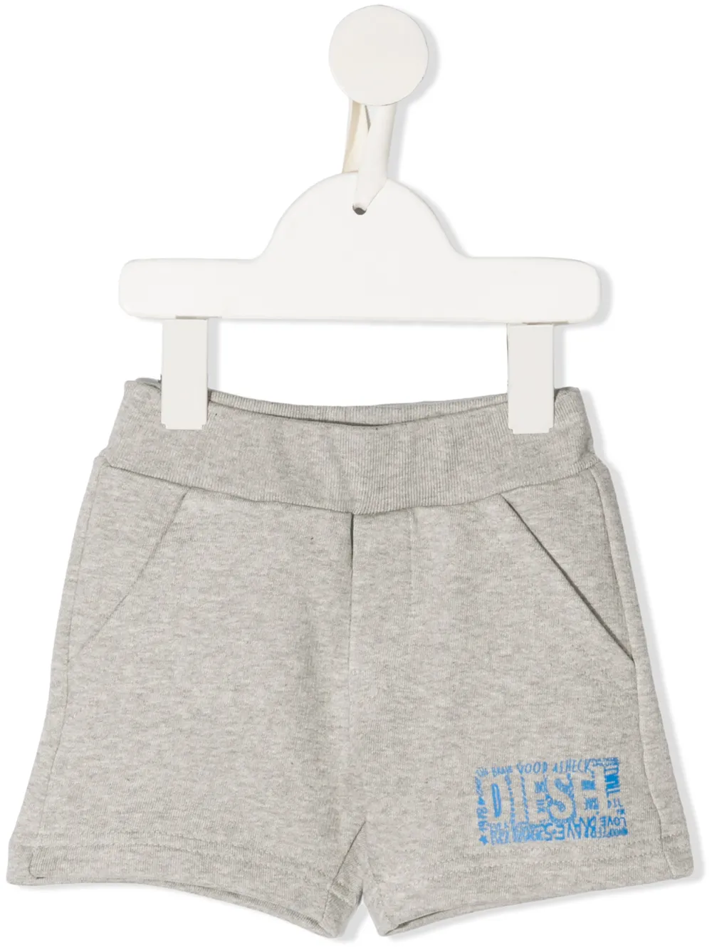 фото Diesel kids шорты из джерси с логотипом