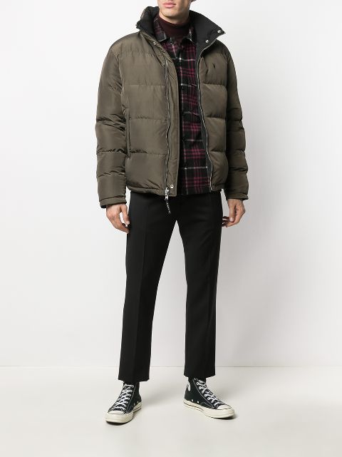 allsaints reversible puffer