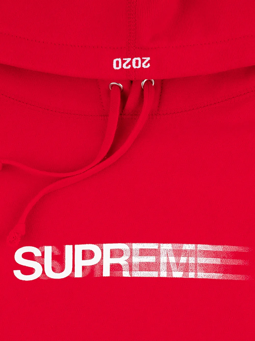 深緑(ふかみどり) 2020 Supreme motion logo hooded RED納品書有