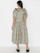 Kika Vargas Greta star-print midi dress
