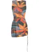 Image 1 of Louisa Ballou Heatwave sheer mini dress