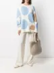 Image 2 of Chinti and Parker dot intarsia rib-trimmed jumper