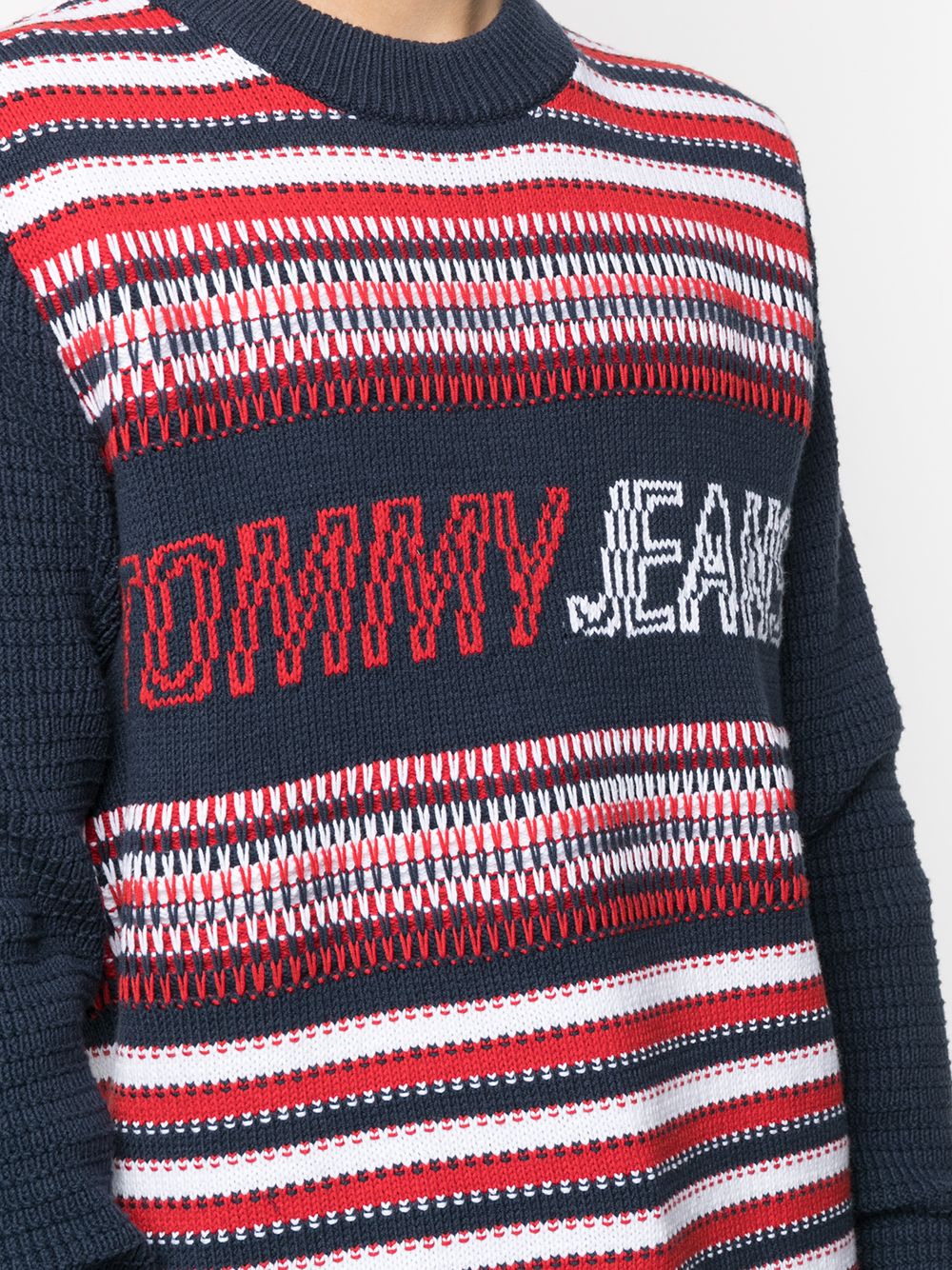 фото Tommy jeans джемпер с геометричным узором