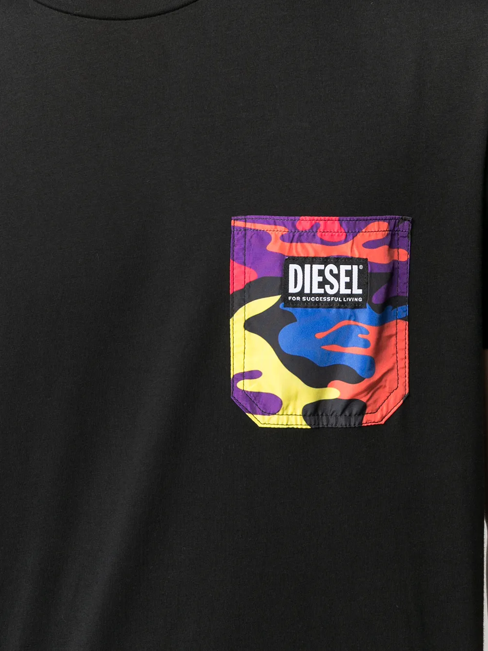 фото Diesel футболка pride с камуфляжным принтом