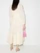 Zimmermann Vestido midi Botanica com detalhe de babados