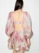 ZIMMERMANN Wild Botanica open-back minidress