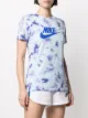 Nike NSW washed tie-dye print T-shirt