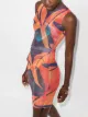 Image 2 of Louisa Ballou Heatwave sheer mini dress