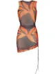 Image 1 of Louisa Ballou Heatwave sheer mini dress
