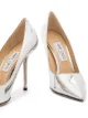 Image 2 of Jimmy Choo metallic Love 100mm pumps