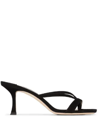 Jimmy choo maelie discount 70 leather sandals