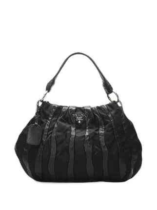 black prada hobo bag