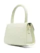 BY FAR Mini embossed tote