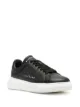 Image 2 of John Richmond leather lace-up sneakers