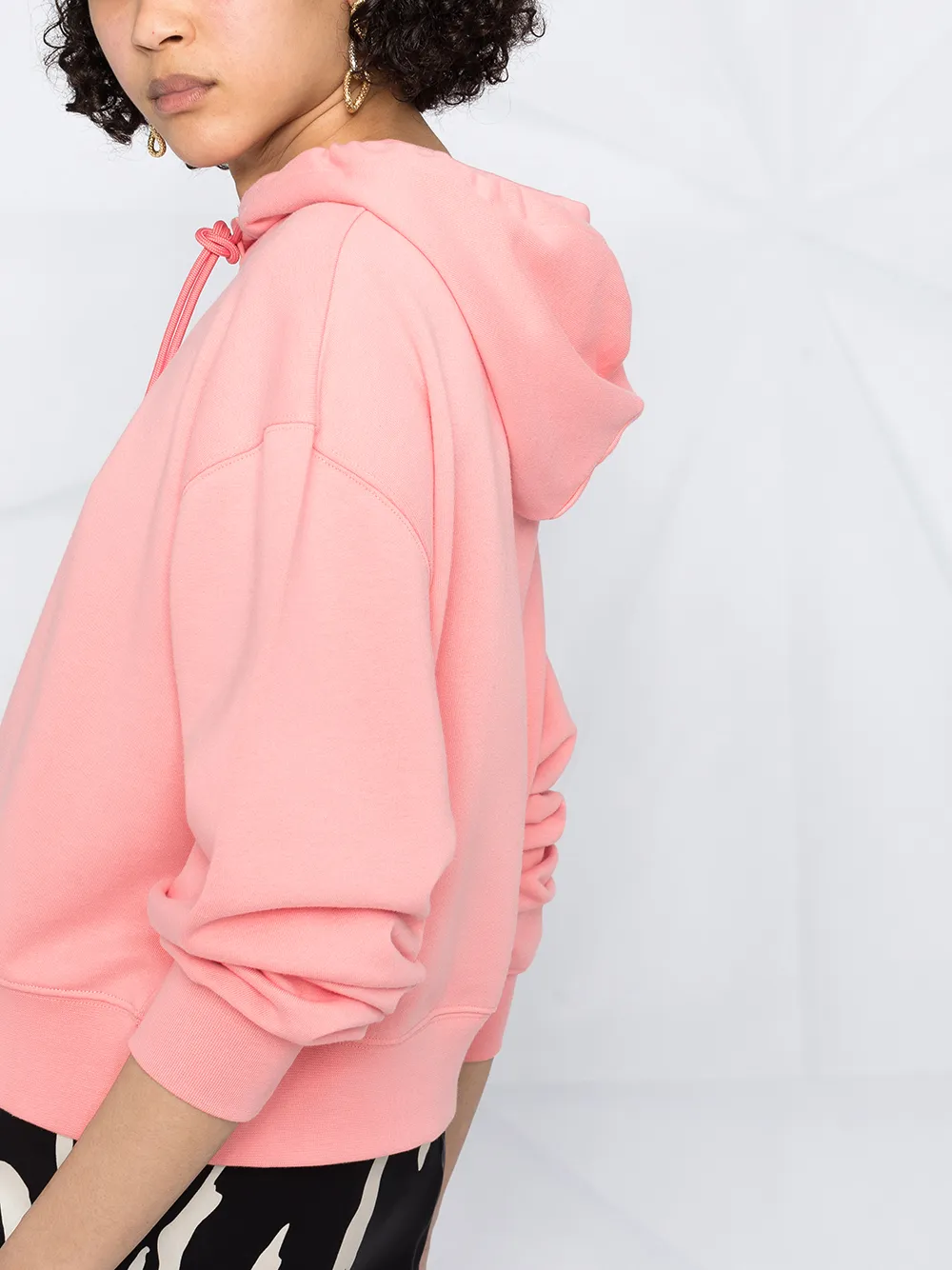 MSGM Hoodie met logoprint Roze
