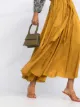 Forte Forte gathered full-length silk skirt