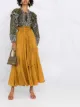 Image 2 of Forte Forte gathered full-length silk skirt