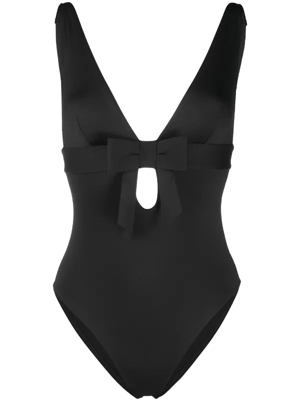 zimmermann black one piece swimsuit