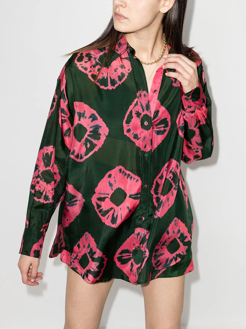 Zimmermann poppy relaxed shirt Clearance