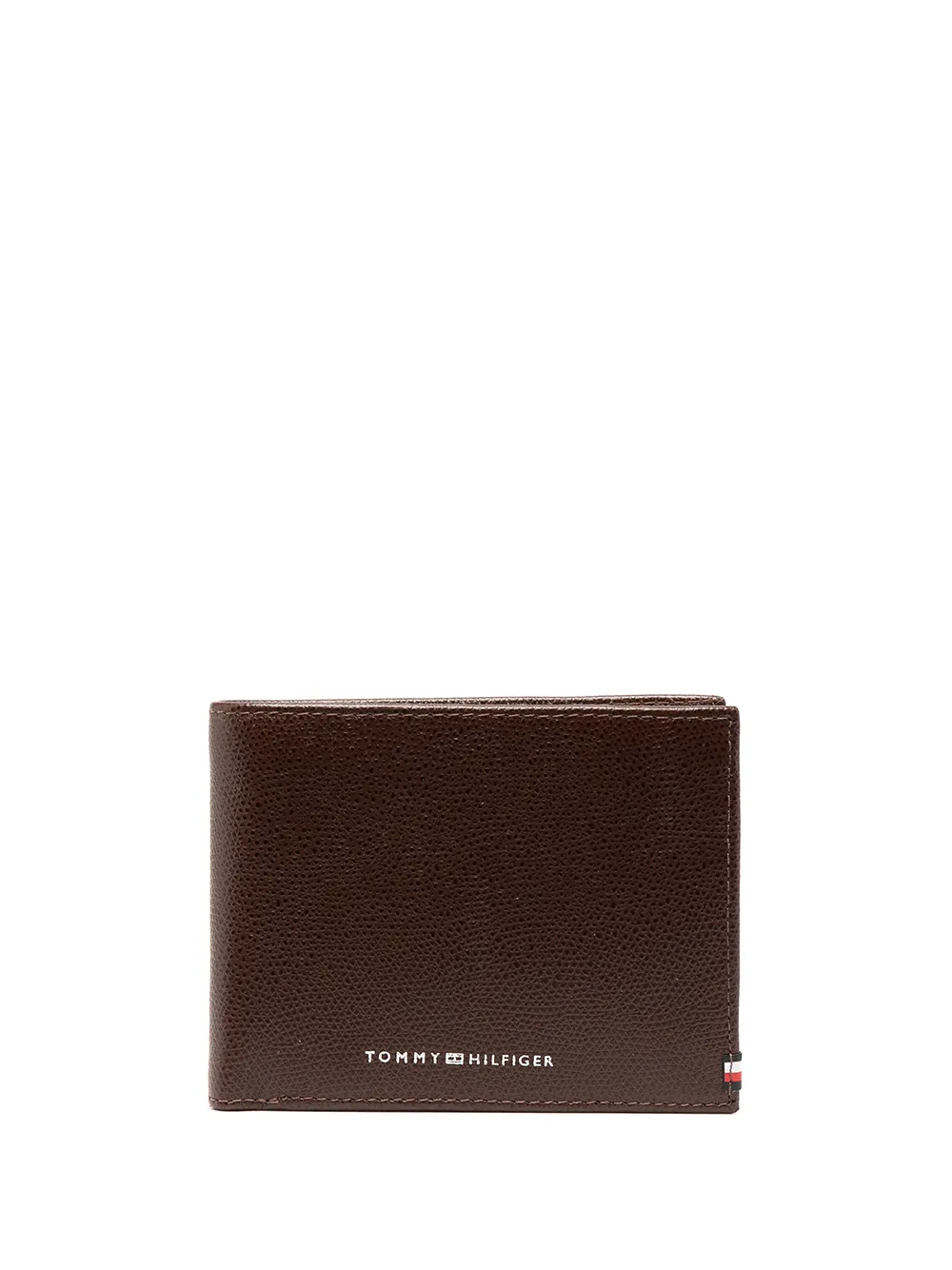

Tommy Hilfiger embossed logo billfold wallet - Brown