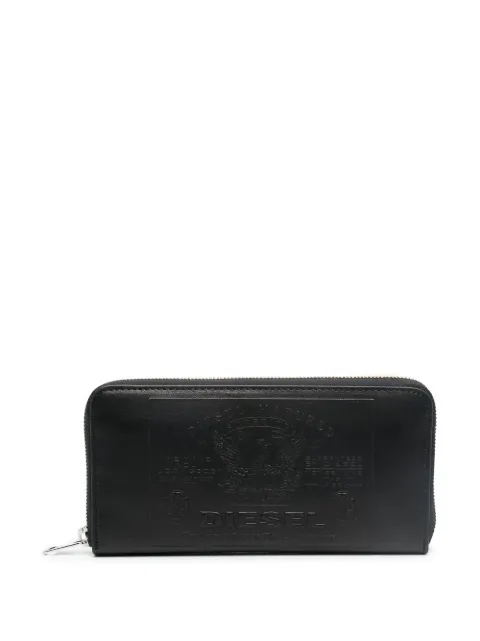 Diesel cartera con logo en relieve