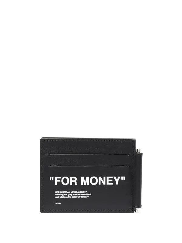 off white money clip