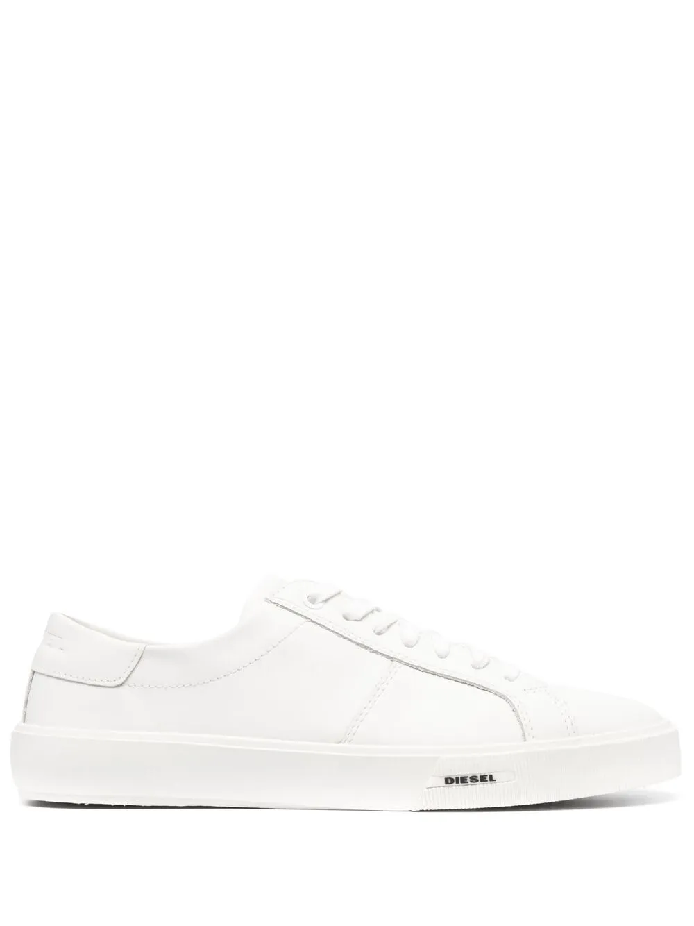 

Diesel low-top leather sneakers - White