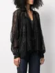 Versace Pre-Owned no fastening lace jacket