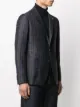 Tagliatore checked single-breasted blazer