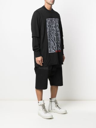 Hustler longline sweatshirt展示图