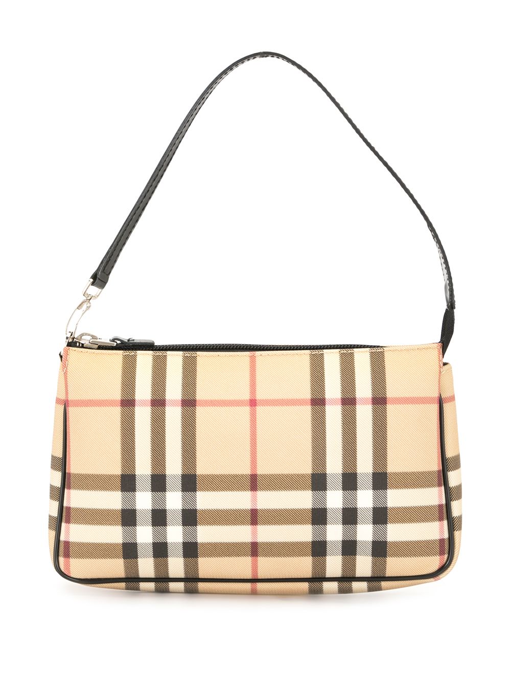 фото Burberry pre-owned сумка-тоут в клетку nova check