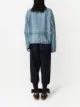 PortsPURE oversized zipped denim jacket