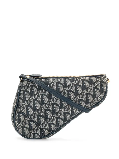 Christian Dior pre-owned Trotter Saddle clutch