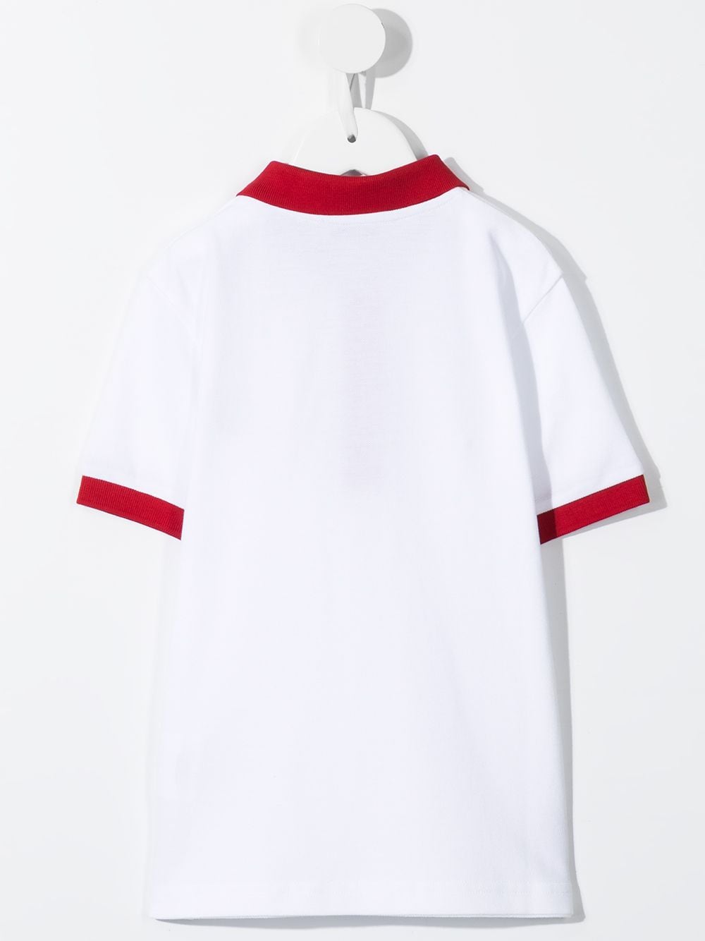 фото Moncler enfant комплект из шорт и рубашки поло с логотипом