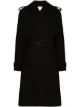 Image 1 of Bottega Veneta double-breasted belted trench coat