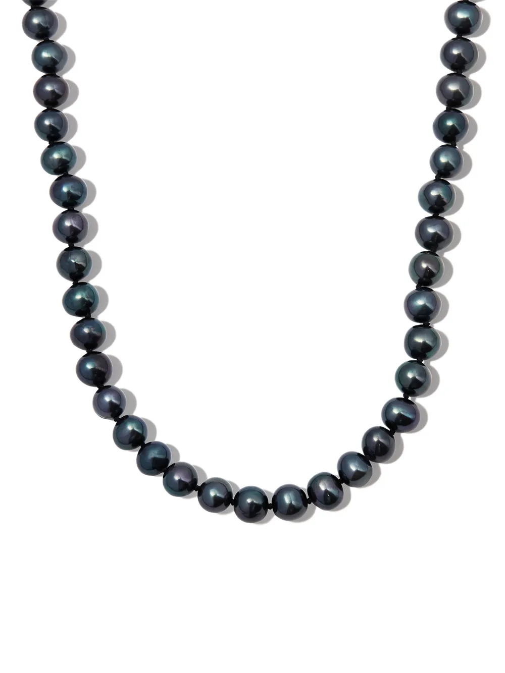 Hatton Labs Beaded Flower Pearl Necklace Farfetch