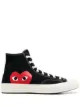 Image 1 of Comme Des Garçons Play x Converse x Converse high-top sneakers
