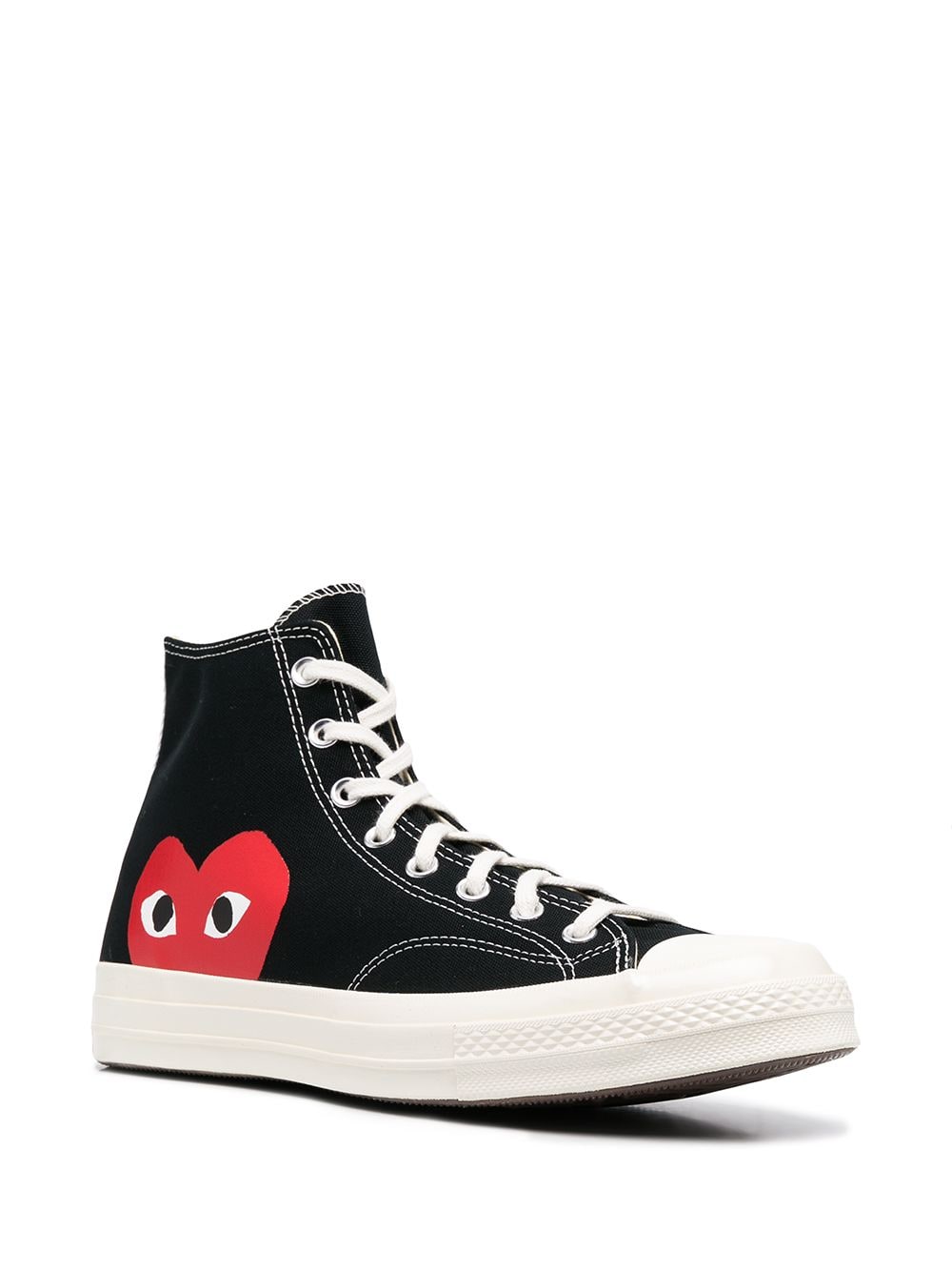 Image 2 of Comme Des Garçons Play x Converse Chuck Taylor 70 high-top sneakers