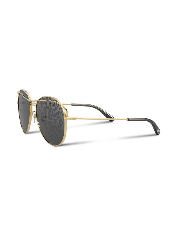 leopard print lens sunglasses