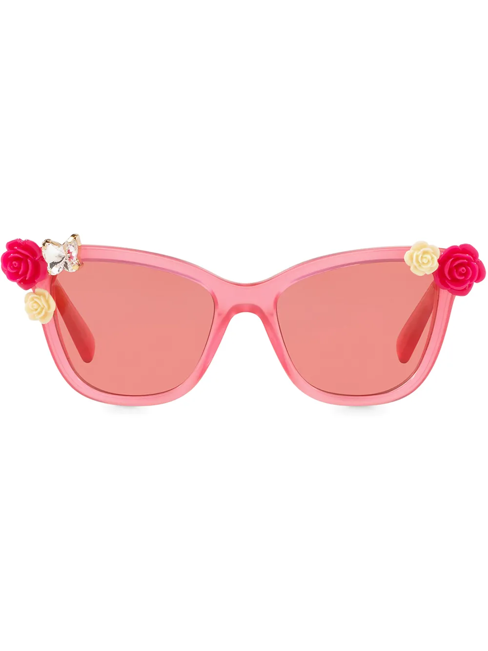 

Dolce & Gabbana Eyewear lentes de sol Blooming - Rosado