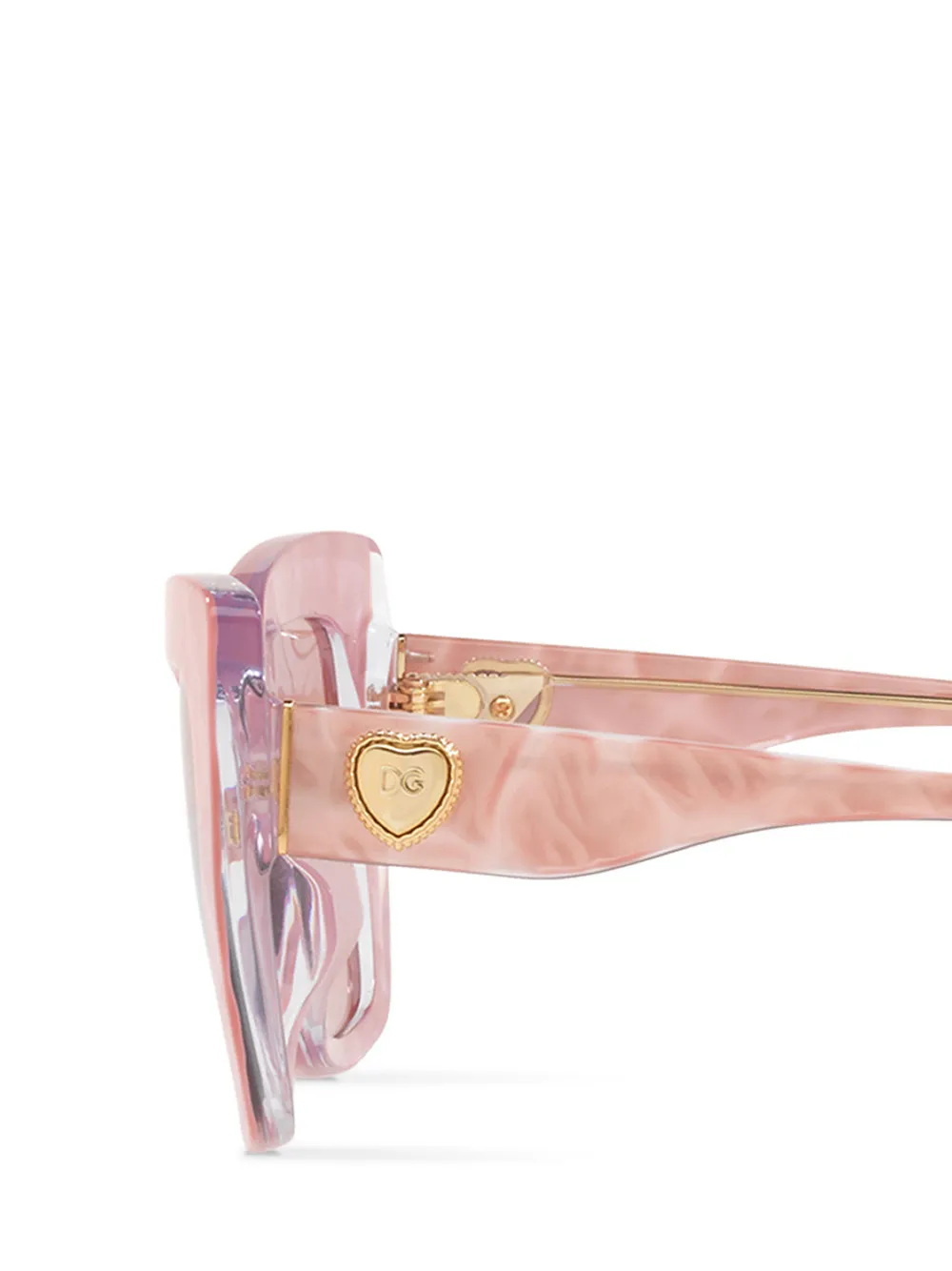 фото Dolce & gabbana eyewear солнцезащитные очки в квадратной оправе