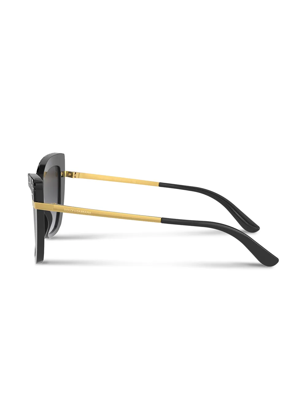 фото Dolce & gabbana eyewear солнцезащитные очки в оправе 'кошачий глаз'