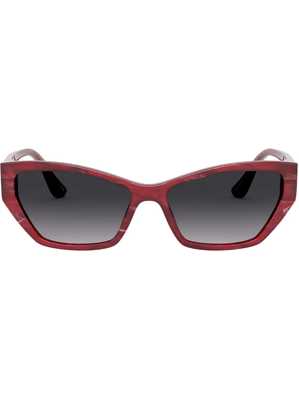 

Dolce & Gabbana Eyewear lentes de sol con efecto jaspeado - Negro