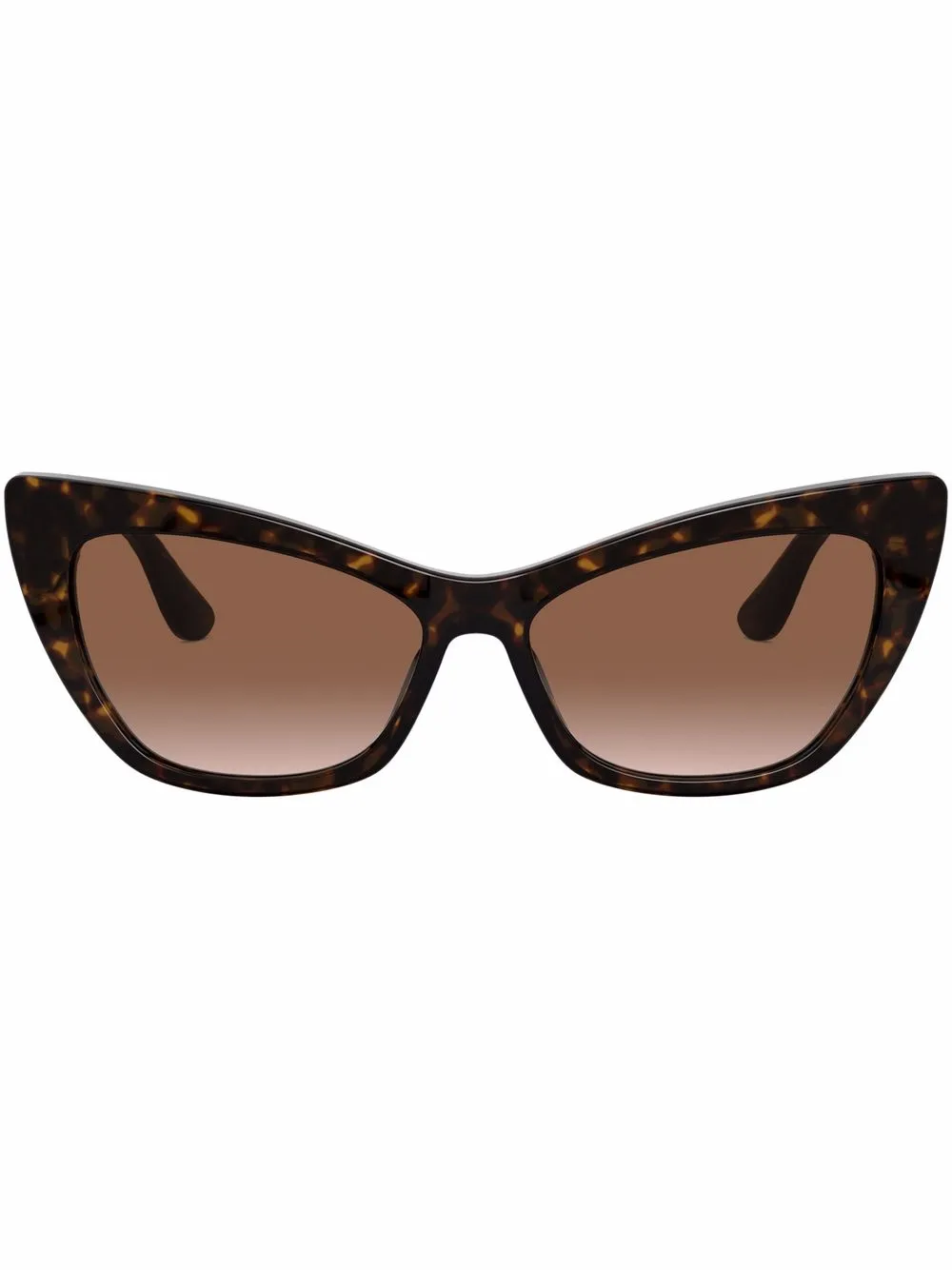 

Dolce & Gabbana Eyewear lentes de sol con armazón cat eye - Marrón