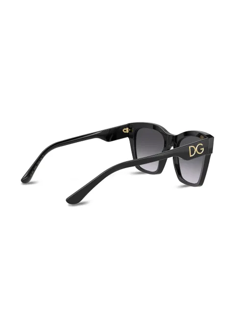 Farfetch Donna Accessori Occhiali da sole Nero Occhiali da sole squadrati DG Signature 